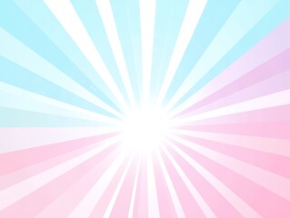 Pastel sunburst background, radiant design, website header