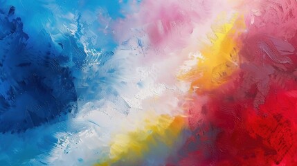 Fototapeta premium _Painting_Sky_background_Colorful_Abstract_background