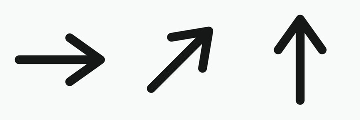 Arrows set icon.set of vector arrows. Arrow. Cursor. Modern simple arrows. 