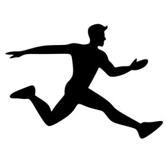 running silhouette