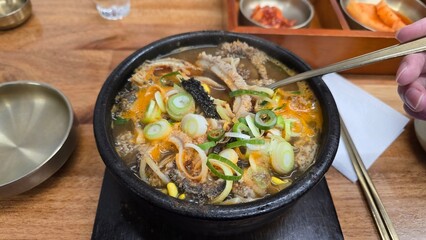 Korean food. Yangpyeong Hangover Soup