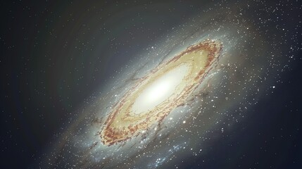 Fototapeta premium Galaxy_stars_CosmosColorful_Abstract_background