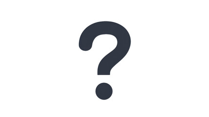 Question mark sign transparent background