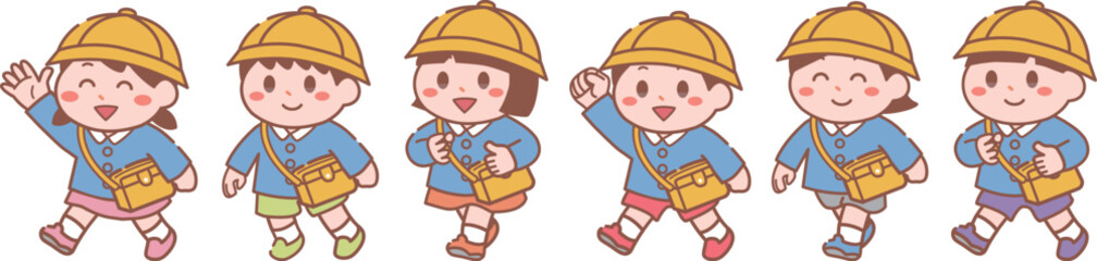 幼稚園児男の子女の子6名