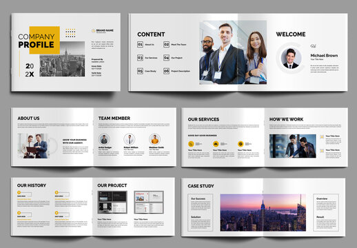Company Profile Layout