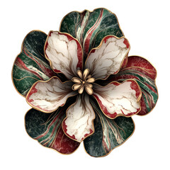 Elegant floral decorative art piece home decor craftsmanship indoor close-up aesthetic beauty
