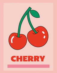 cherry illustration