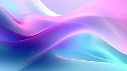 Fototapeta premium Colorful Abstract Flowing Waves