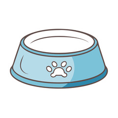 dog bowl vector icon, dog bowl vector illustration - simple illustration of dog bowl, perfect for logos dog bowl 