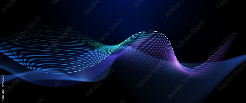 Aufkleber vector digital datum, molecule background. big data, hi tech technology, light line design. illustra