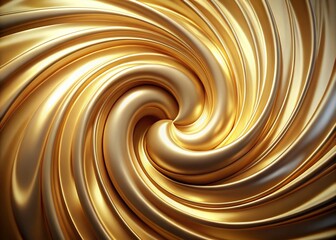 Elegant Beige Metallic Swirls: Polished Abstract Background Texture