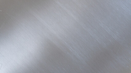 Metal stainless steel texture background with reflection light.