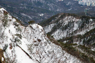 겨울 수락산