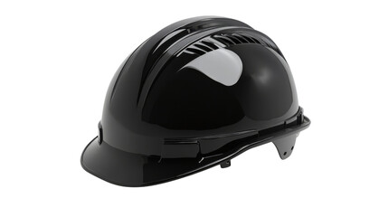 Fototapeta premium Construction safety helmet transparent background