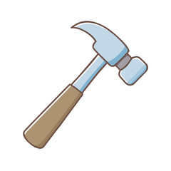 hammer vector icon, hammer vector illustration - simple illustration of hammer, perfect for logos hammer 