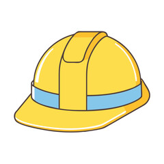 hard hat vector icon, hard hat vector illustration - simple illustration of hard hat, perfect for logos hard hat 