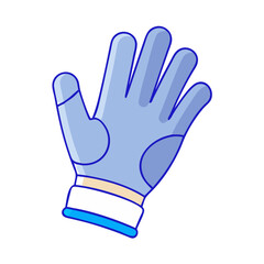 worker s glove vector icon, worker s glove vector illustration - simple illustration of worker s glove, perfect for logos worker s glove 