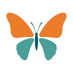 Butterfly Bliss logo vector 