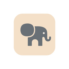 Elephant Elegance logo vector art