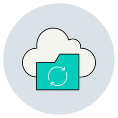 Cloud Backup icon, Ensuring Safety and Accessibility for Your Data, Securing Data with Reliable Cloud Backup Solutions