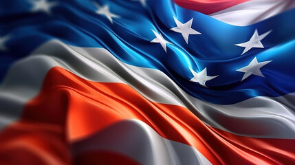 Gorgeous United state of America national flag background