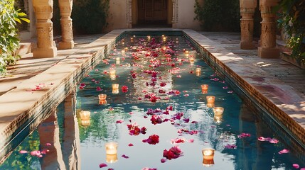 Wedding invitation background 