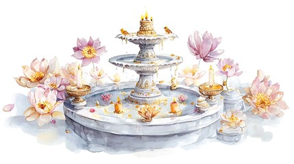 Wedding invitation background 