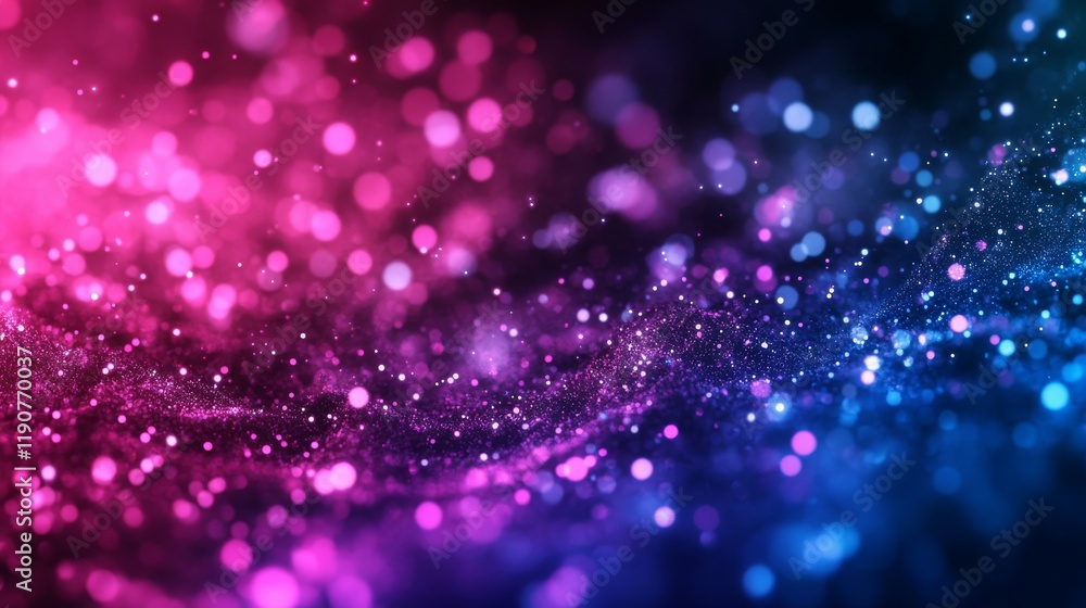 Aufkleber a vibrant abstract background with colorful bokeh effects and swirling patterns.
