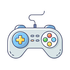 game controller vector icon, game controller vector illustration - simple illustration of game controller, perfect for logos game controller 