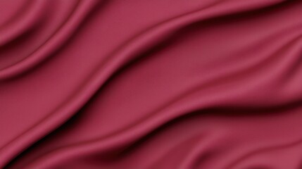 Obraz premium Rich Burgundy Fabric Texture with Soft Waves for Elegant Background or Interior Design Accent in Various Projects and Creative Endeavors