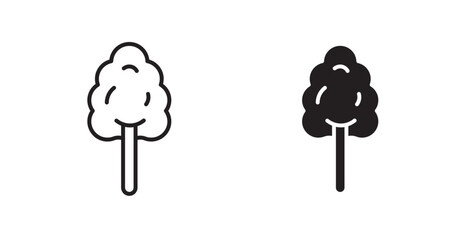 Cotton Candy vector web icons set