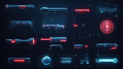 Prototype nolan icon. Elements of laser set. Simple icon for websites, web design, mobile app, info graphics