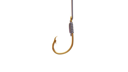 fishing hook 3D rendering