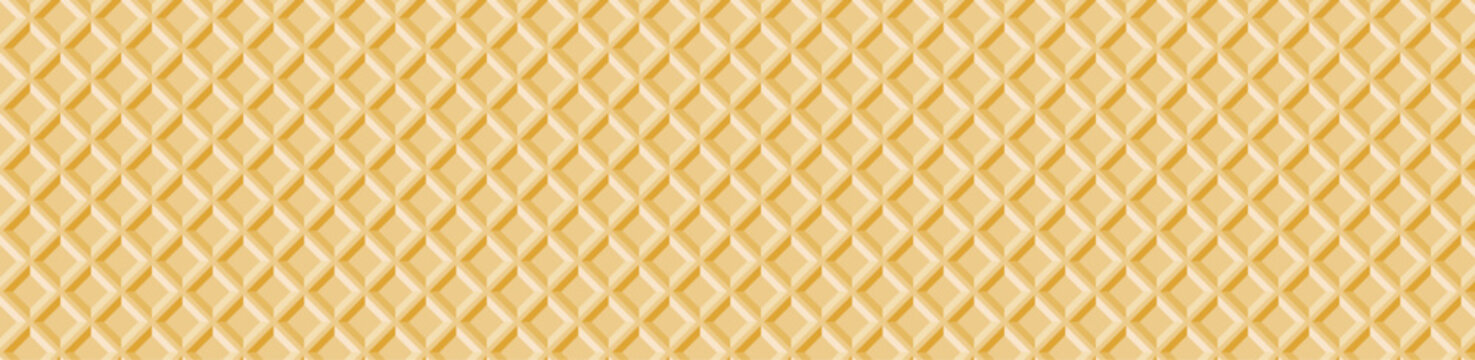 waffle seamless pattern tile ice cream cone texture background