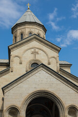 The Kashveti Church of St. George, a Georgian Orthodox Church in central Tbilisi. Georgia.