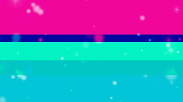 colorful line shaking motion animation