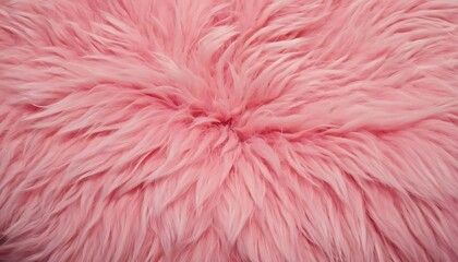 Fototapeta premium Soft Pink Sheepskin Background. 1