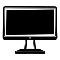 Modern Remote Work Setup with Desktop Monitor Stand WFH Sleek Business