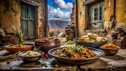South African Ruin Cuisine: Rustic Dishes Amidst Historical Decay