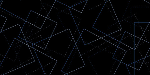 Abstract sketch of a building with lines, Abstract background. Vector abstract futuristic architecture concept with digital geometric connection lines. vector. technology communication data Science. 