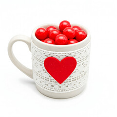 Creative DIY Heart Mug for Valentine's Day Celebrations