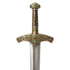 Sword in transparent background