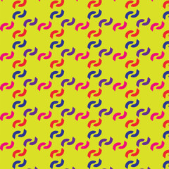 seamless pattern with colorful hearts