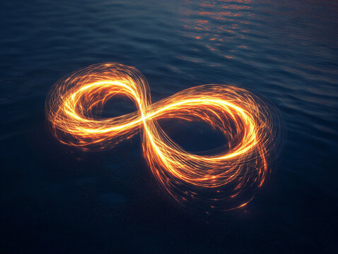 Infinity Light Trails