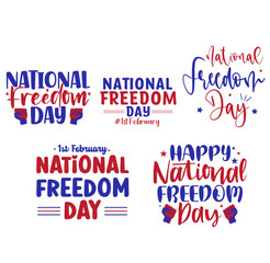 national freedom day  Printable Vector Illustration