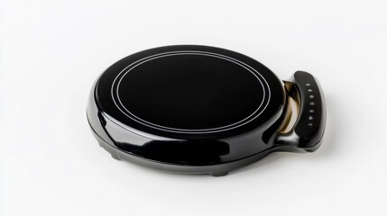 Modern Electric Stove with Minimalist Design. Generative AI