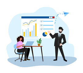 business people in a meeting