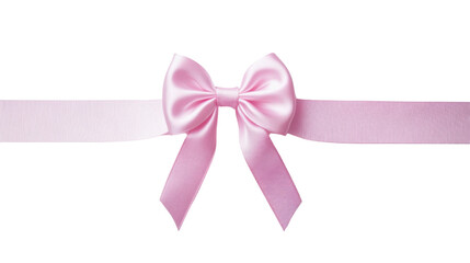 Ribbon bow transparent background