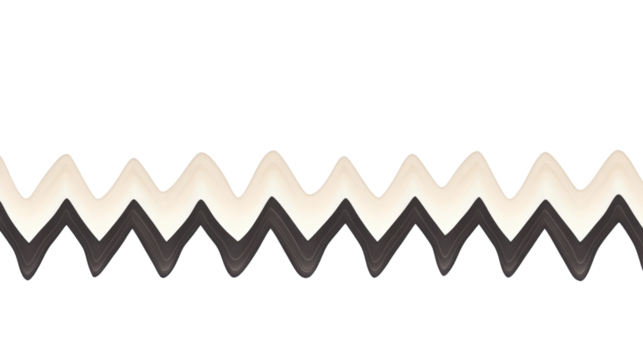 Zigzag line for section divider transparent background