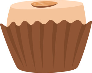 Hand drawn Chocolate Truffle Illustration